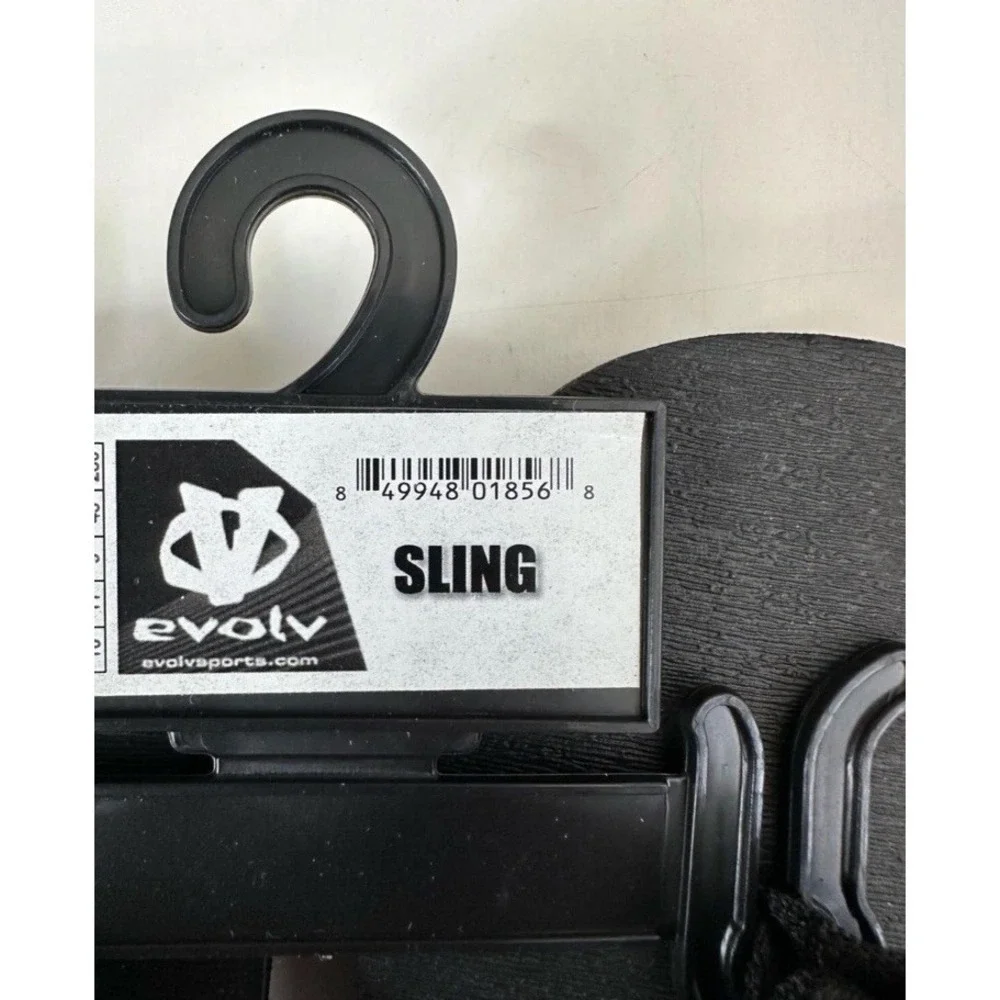 $39 Evolv Sling Flip Flops / Black / Men's Sz‎ 8 / NEW